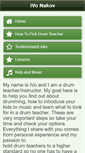 Mobile Screenshot of drumlessonslosangeles.com